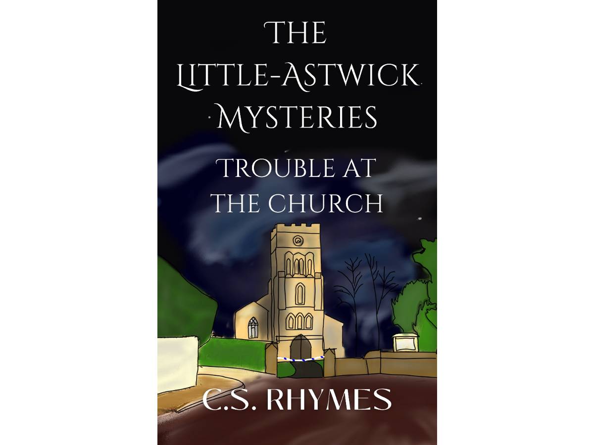 Trouble at the church book cover